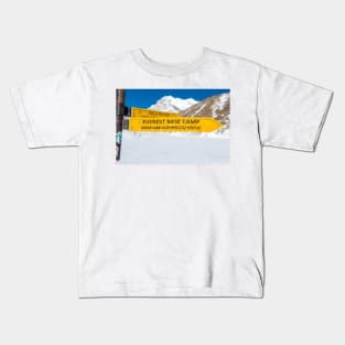 This way to base camp Kids T-Shirt